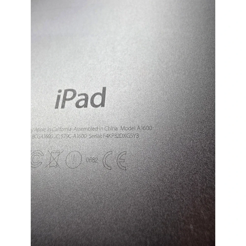 Apple iPad mini‎ 3 Space Gray 16GB Wi-Fi Cellular Model A1600 Tablet